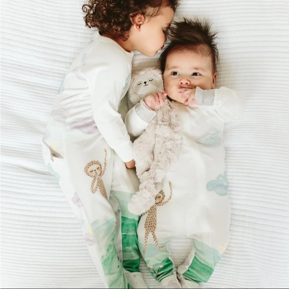 Goumi x Slumberkin - Slumber Sloth Baby Set (0-3 Months) - Picture 3 of 4